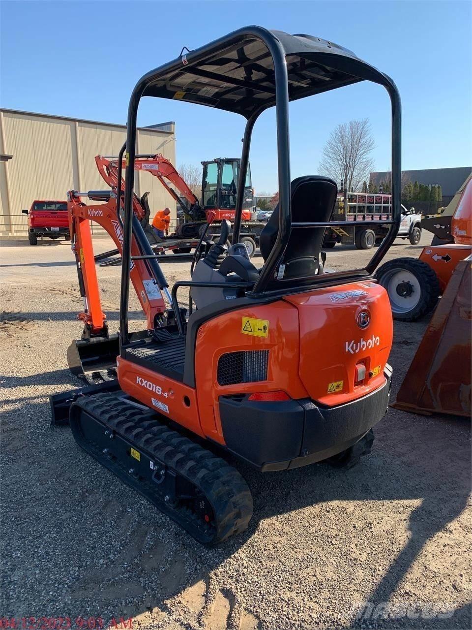 Kubota KX018-4 小型挖掘机
