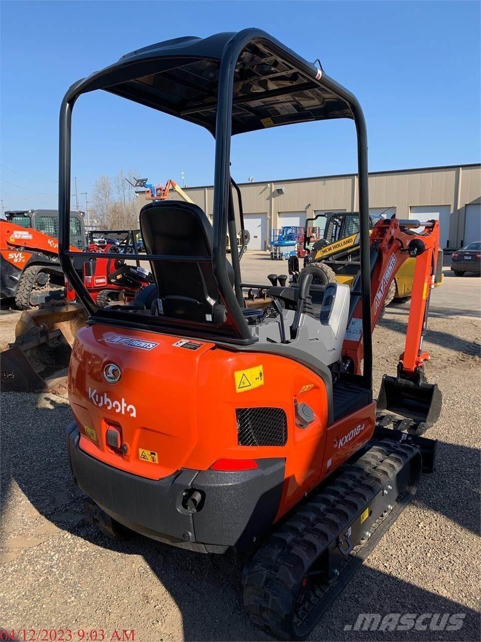 Kubota KX018-4 小型挖掘机