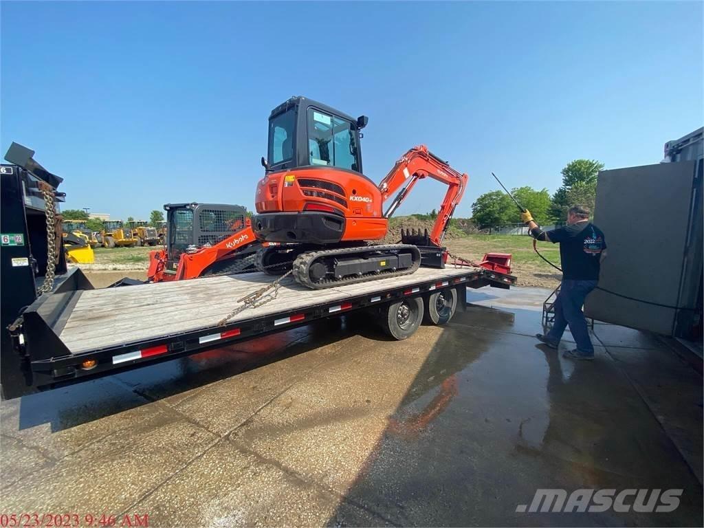 Kubota KX040-4 小型挖掘机