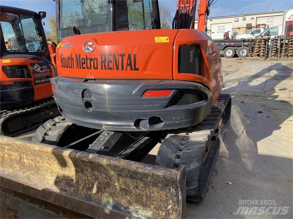 Kubota KX080 履带挖掘机