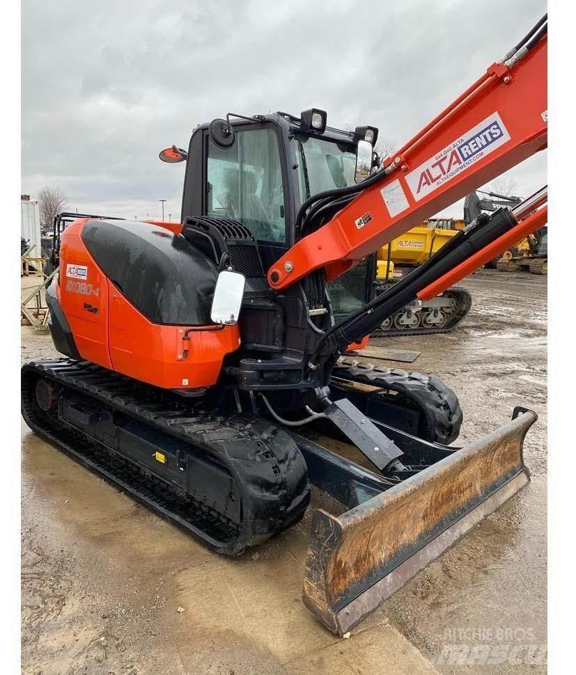 Kubota KX080 松土机