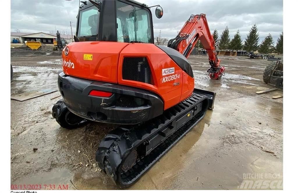 Kubota KX080 松土机
