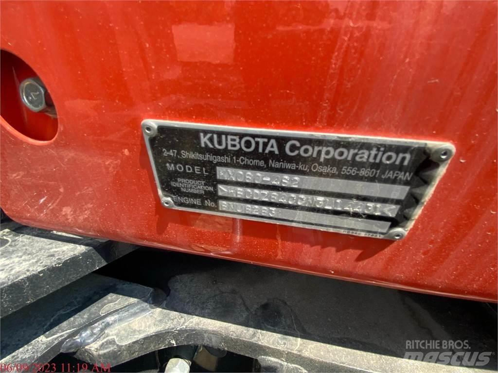 Kubota KX080-4 履带挖掘机