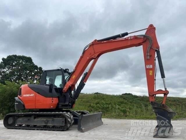 Kubota KX080-4A 履带挖掘机