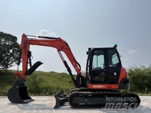 Kubota KX080-4A 履带挖掘机