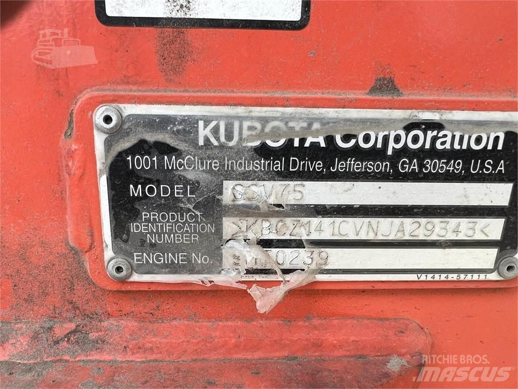 Kubota SSV75 滑移装载机