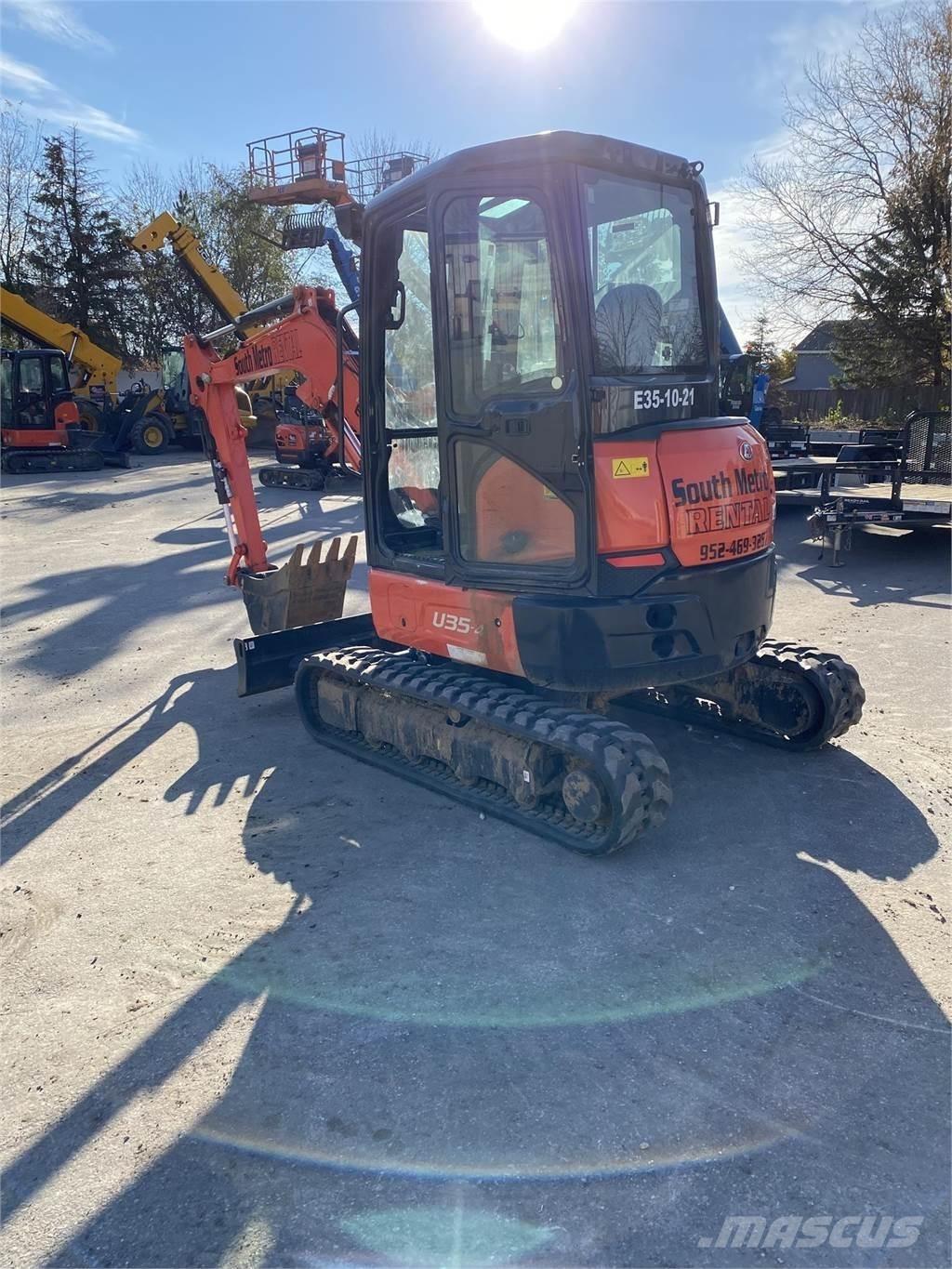 Kubota U35-4 小型挖掘机