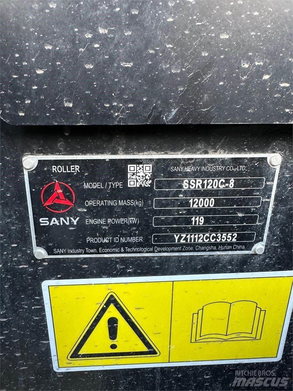 Sany SSR120C-8 双轮压路机