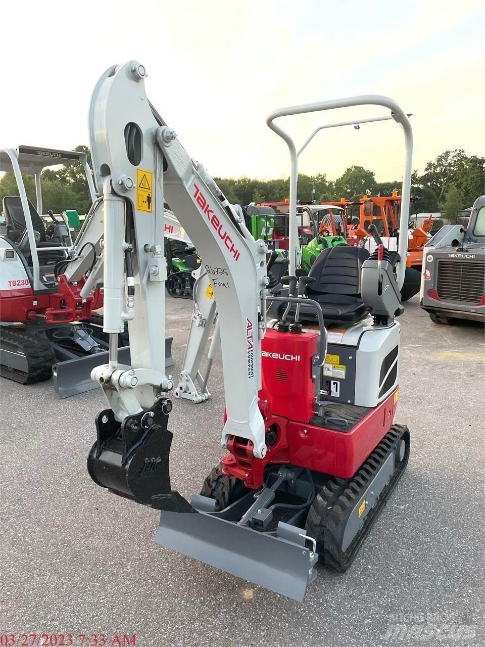 Takeuchi TB210R 小型挖掘机