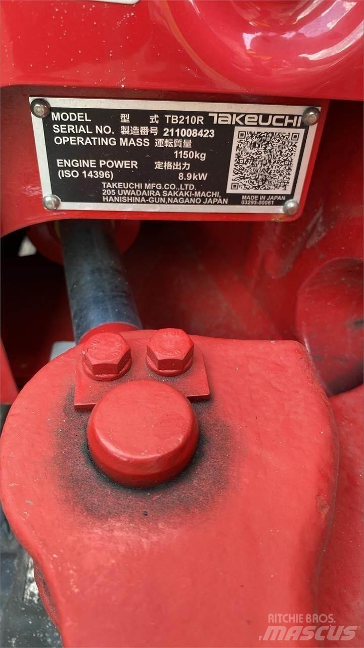 Takeuchi TB210R 小型挖掘机