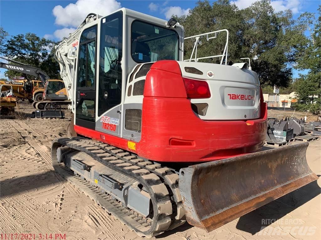 Takeuchi TB2150 履带挖掘机