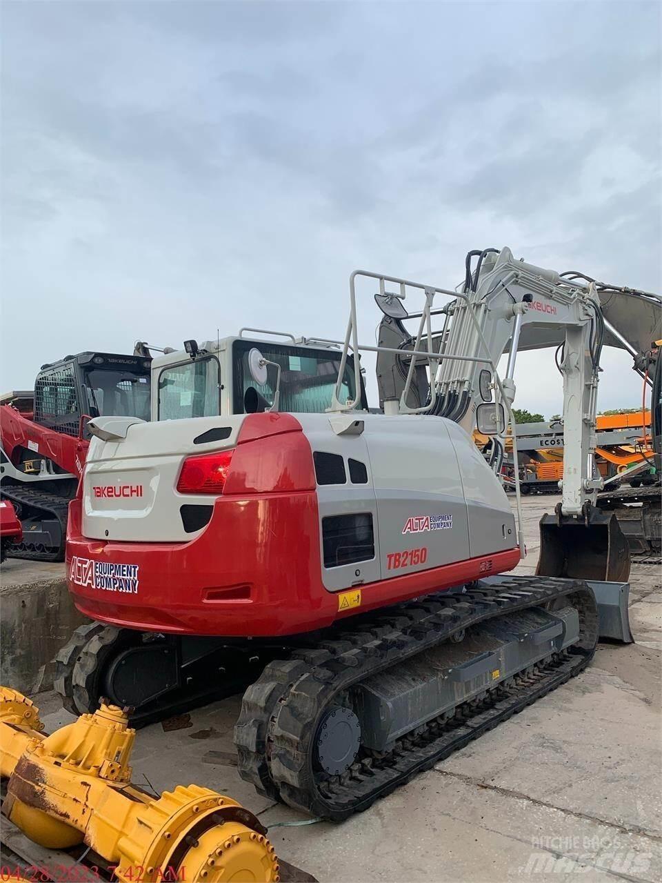 Takeuchi TB2150 履带挖掘机