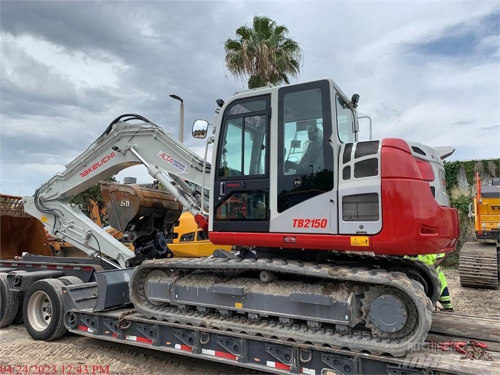 Takeuchi TB2150 履带挖掘机