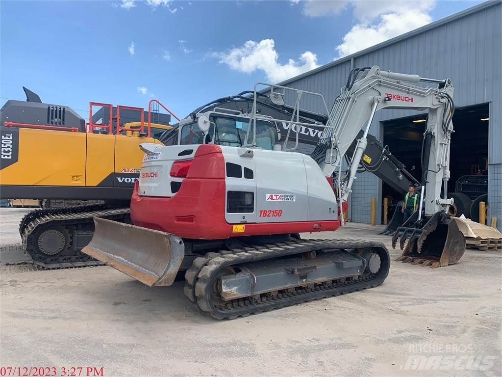 Takeuchi TB2150 履带挖掘机
