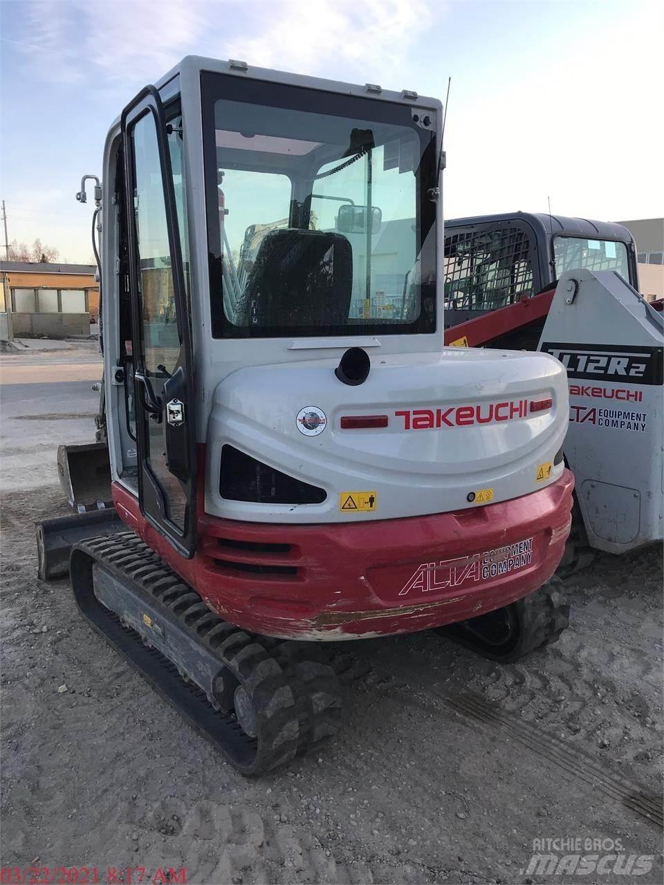Takeuchi TB240 小型挖掘机