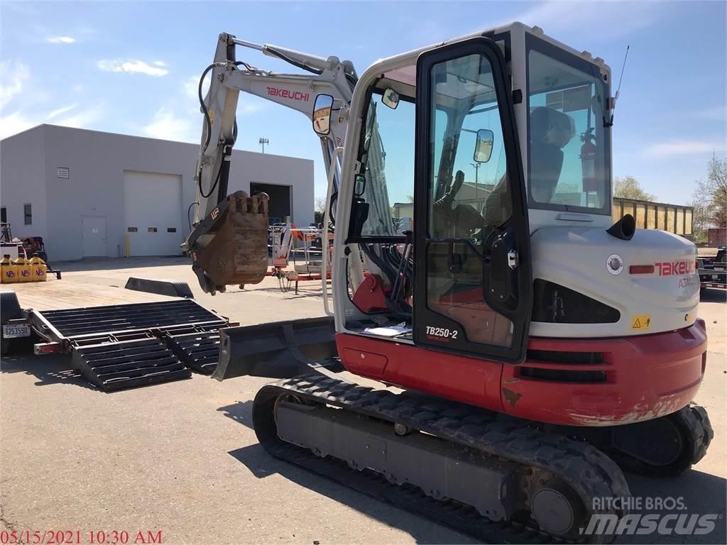 Takeuchi TB250-2 小型挖掘机