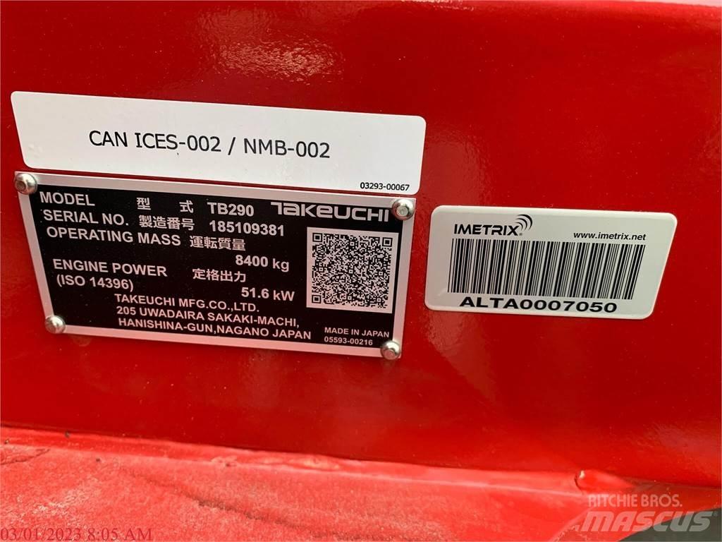 Takeuchi TB290 履带挖掘机