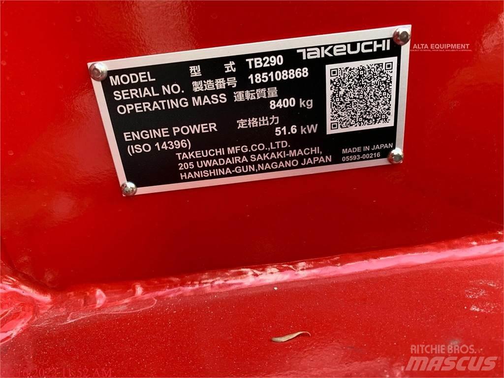 Takeuchi TB290 履带挖掘机