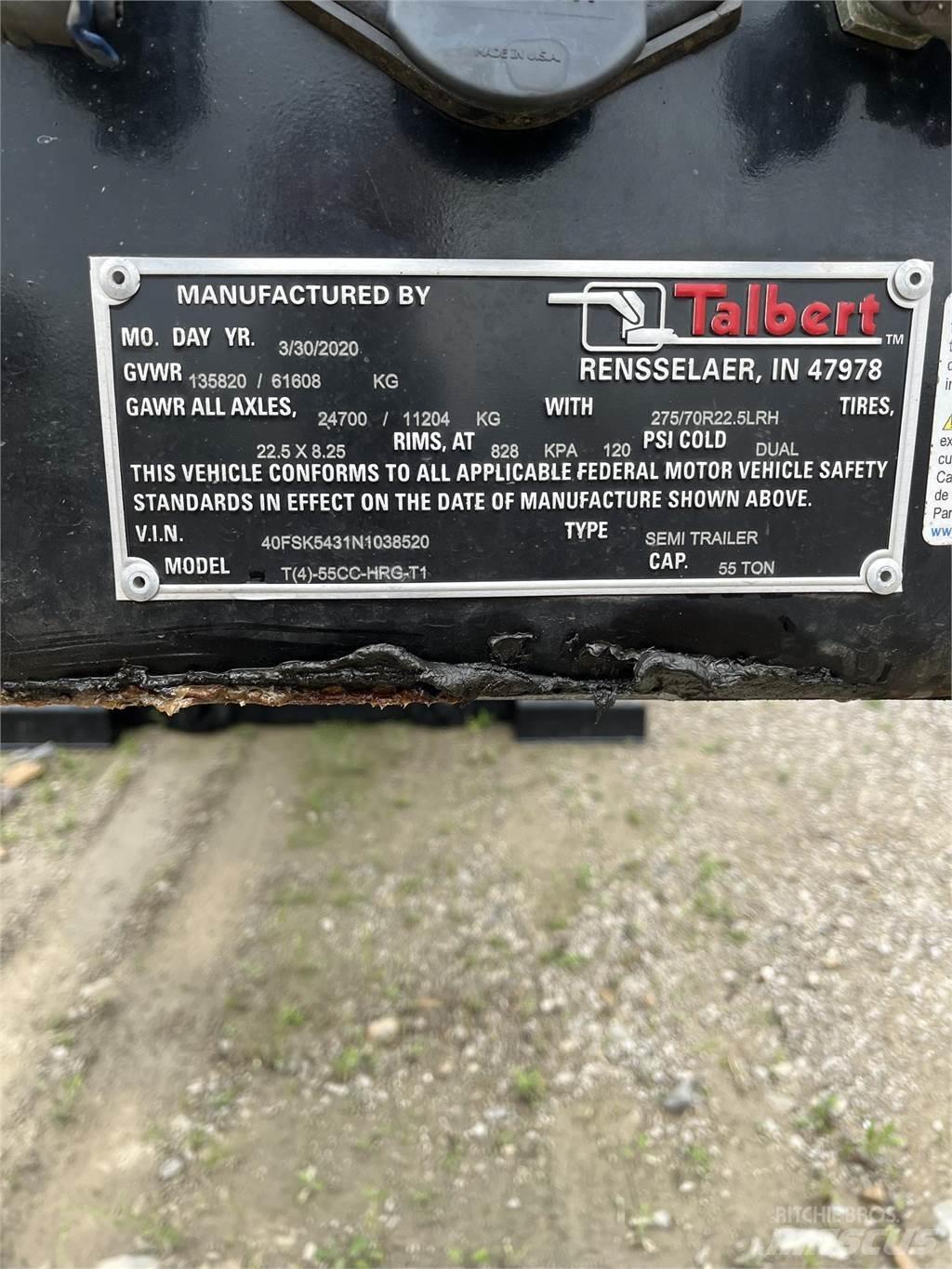 Talbert  低平板半挂车