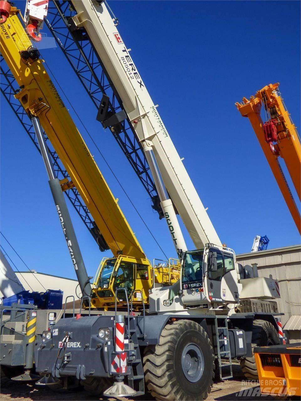 Terex RT100 越野轮胎起重机︳越野吊︳越野起重机︳移动式起重机