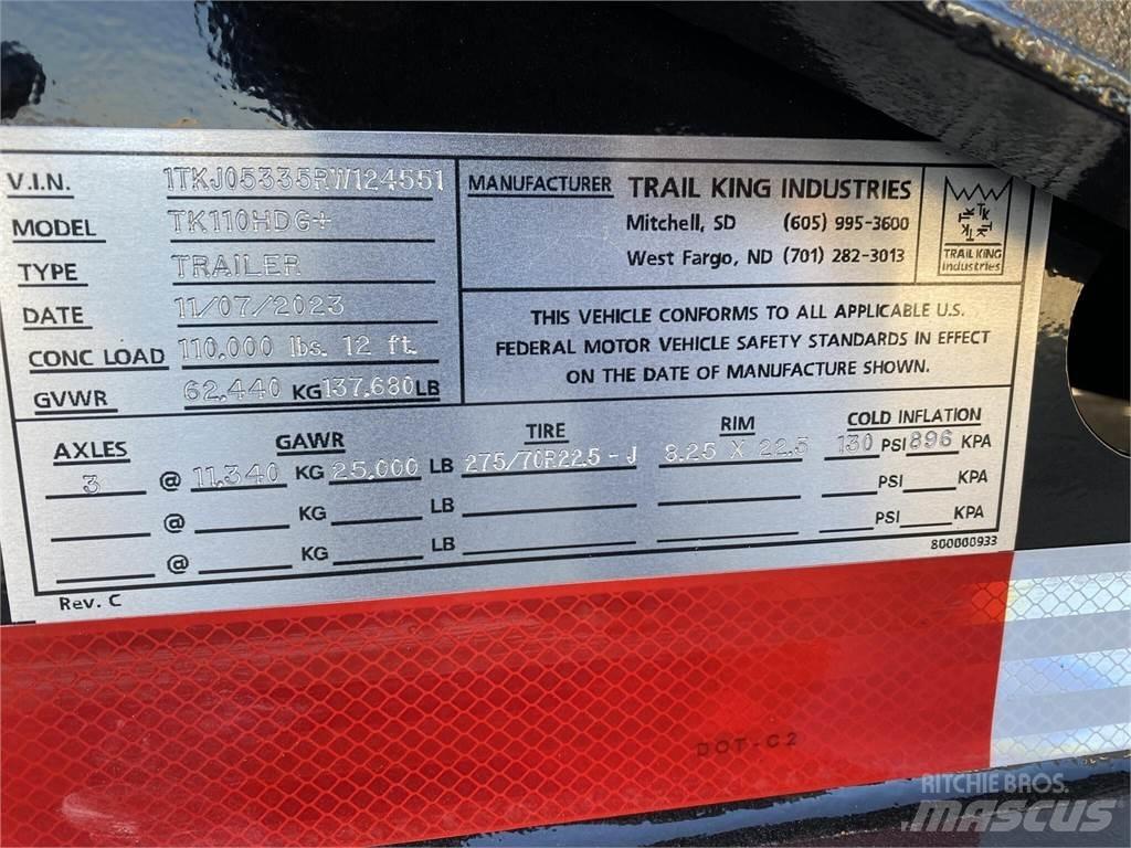 Trail King  低平板半挂车