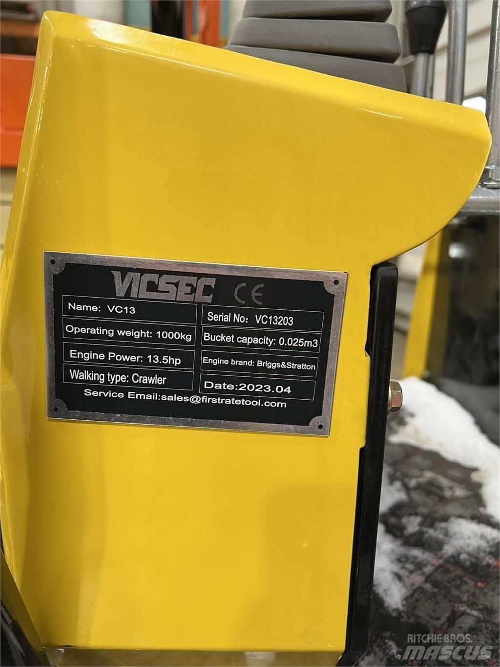Vicsec VC13 小型挖掘机
