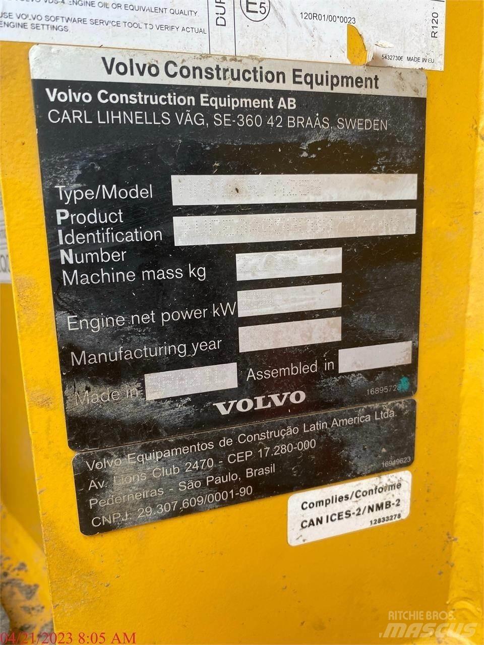 Volvo A25G 铰接式自卸车