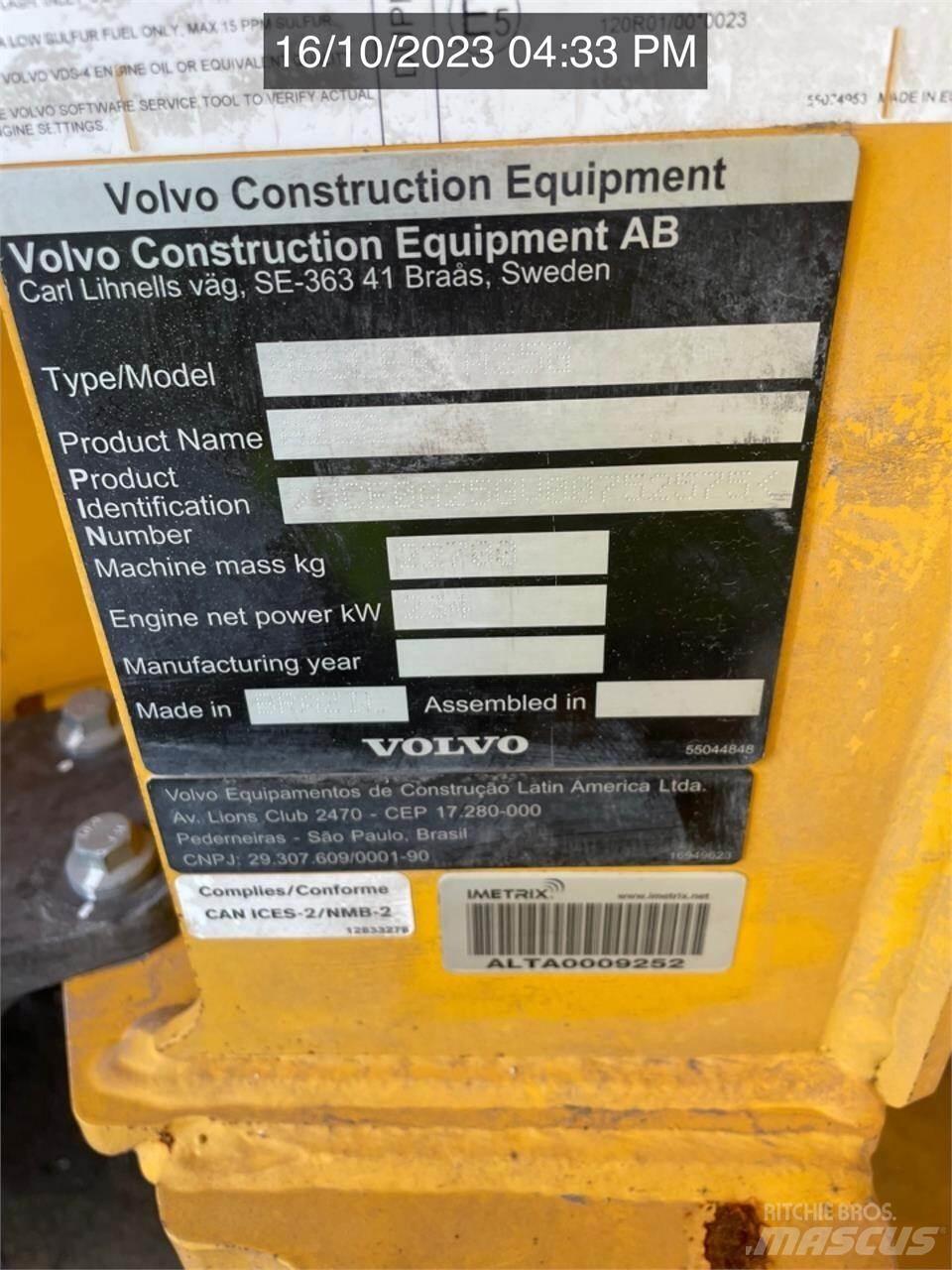 Volvo A25G 铰接式自卸车