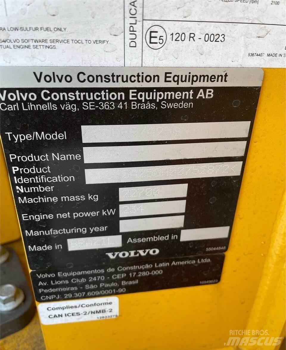 Volvo A25G 铰接式自卸车