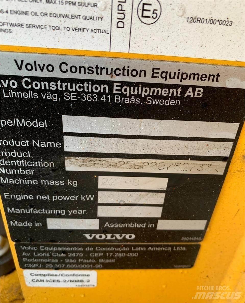 Volvo A25G 铰接式自卸车