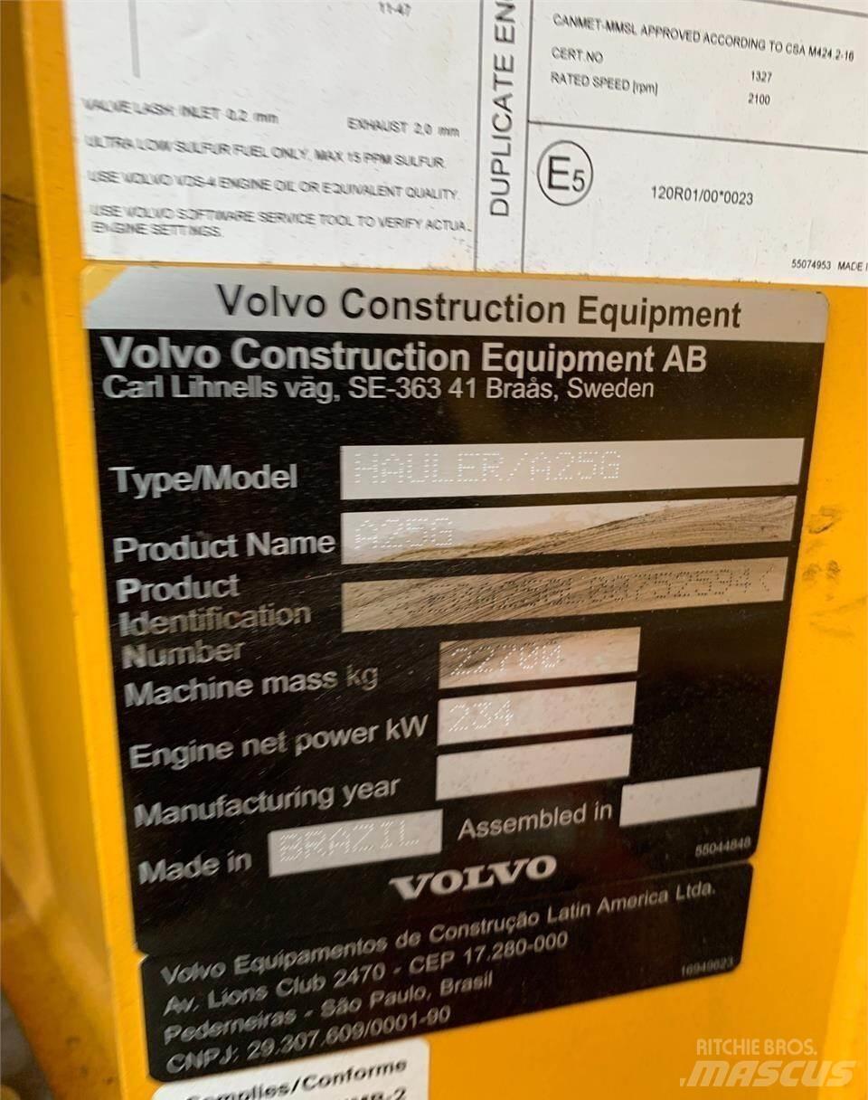 Volvo A25G 铰接式自卸车