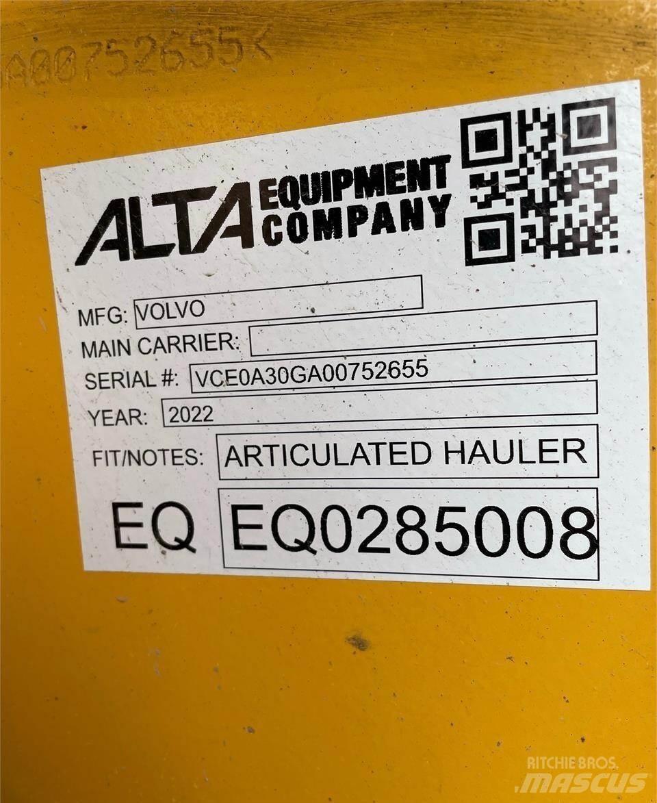Volvo A30G 铰接式自卸车