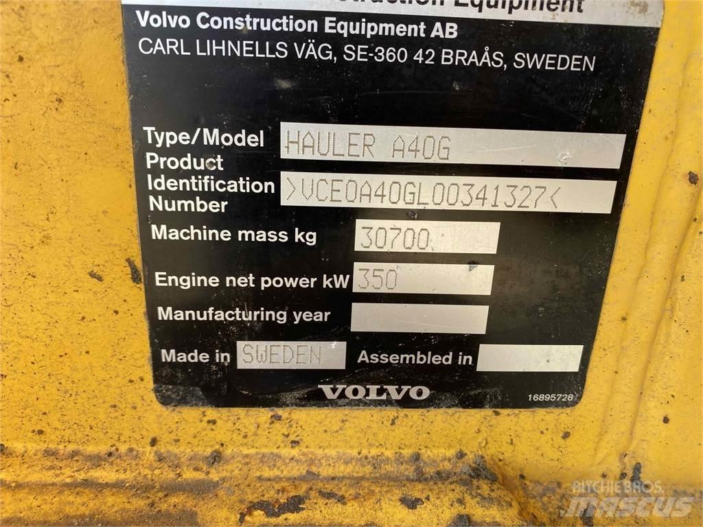 Volvo A40G 铰接式自卸车