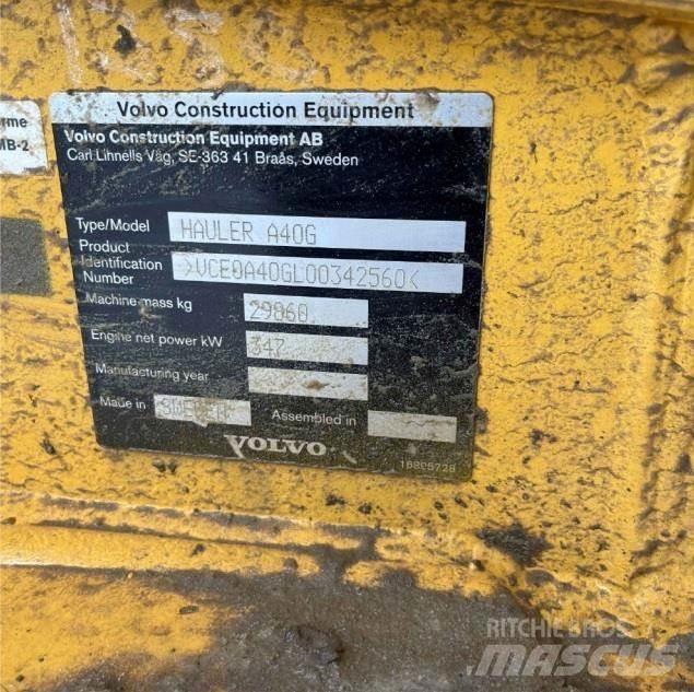 Volvo A40G 铰接式自卸车