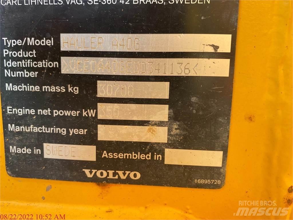 Volvo A40G 铰接式自卸车