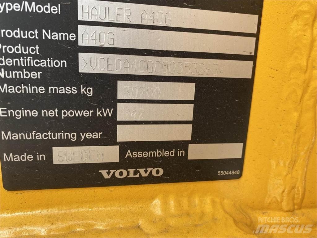 Volvo A40G 铰接式自卸车