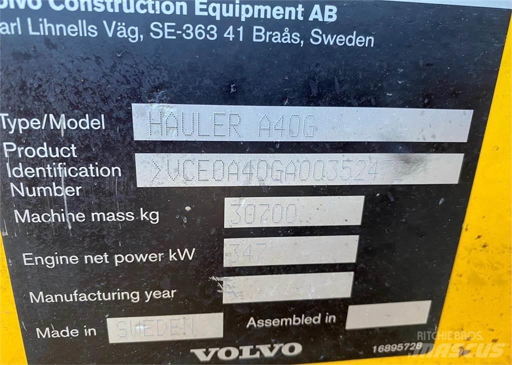 Volvo A40G 铰接式自卸车