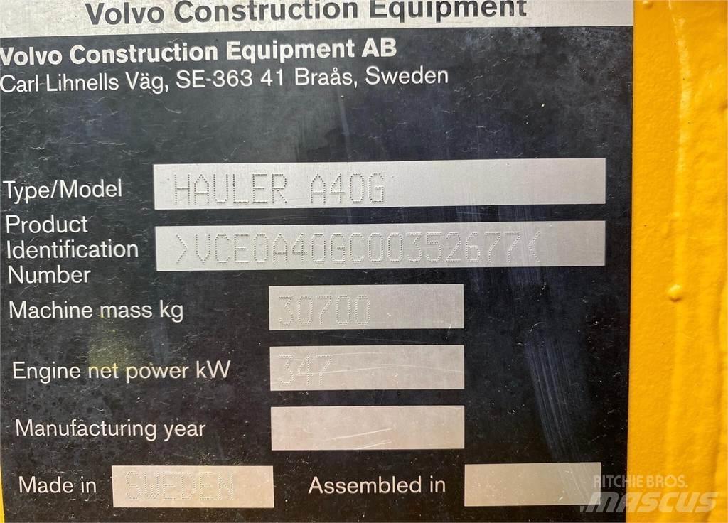 Volvo A40G 铰接式自卸车