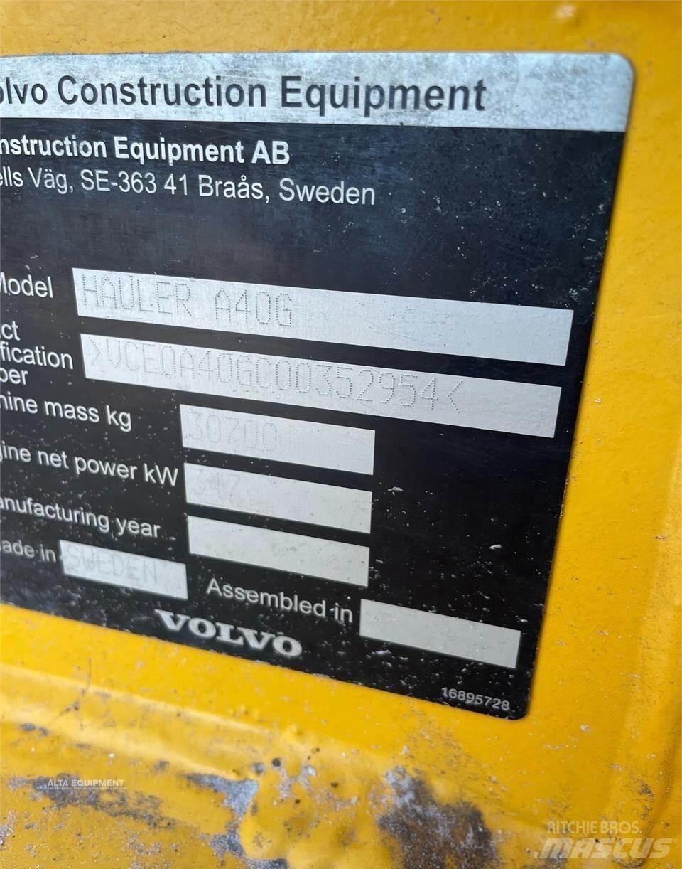 Volvo A40G 铰接式自卸车