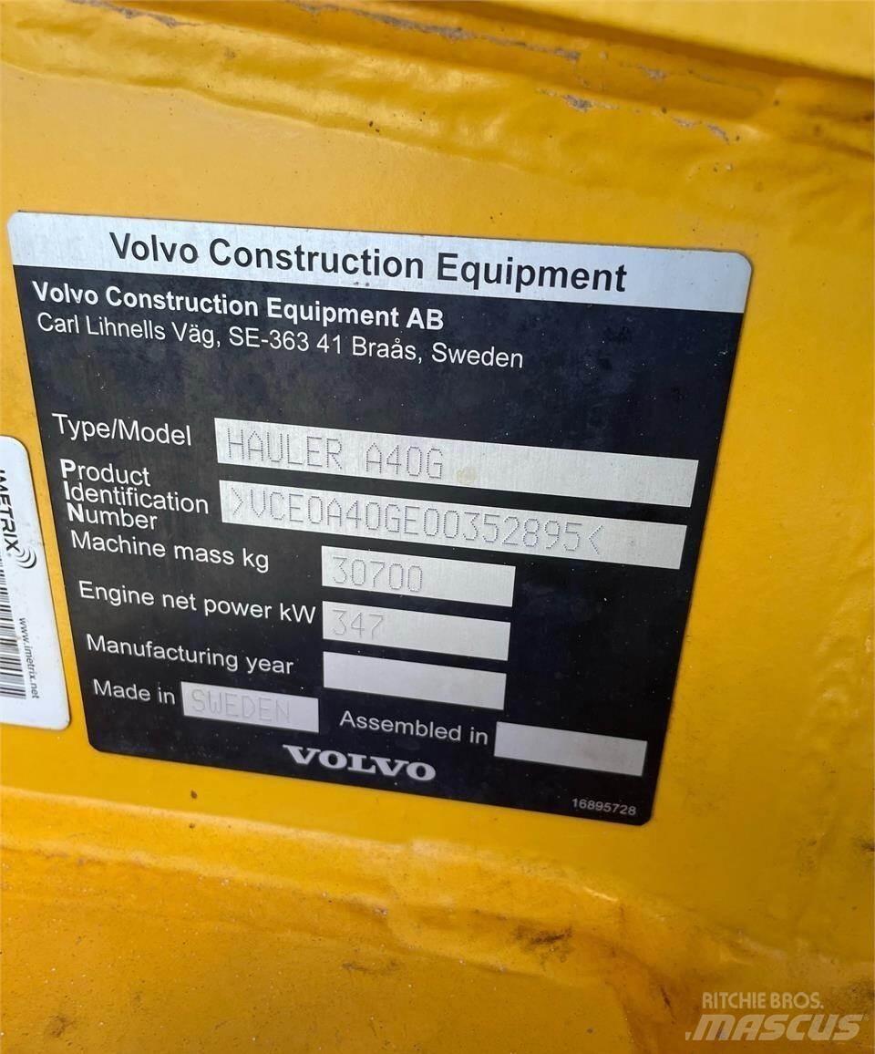 Volvo A40G 铰接式自卸车
