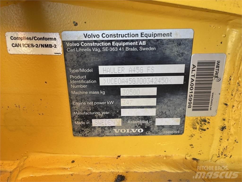 Volvo A45G FS 铰接式自卸车