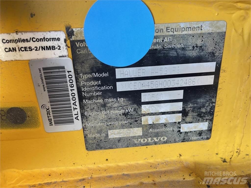 Volvo A45G FS 铰接式自卸车