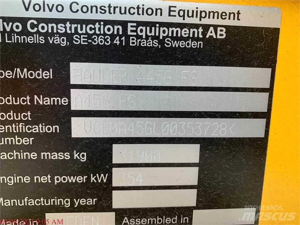 Volvo A45G FS 铰接式自卸车