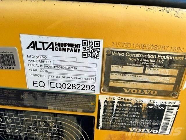Volvo DD120B 双轮压路机