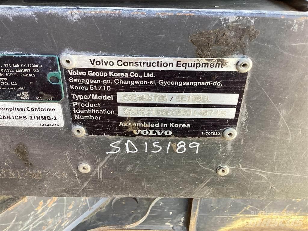 Volvo EC160EL 履带挖掘机