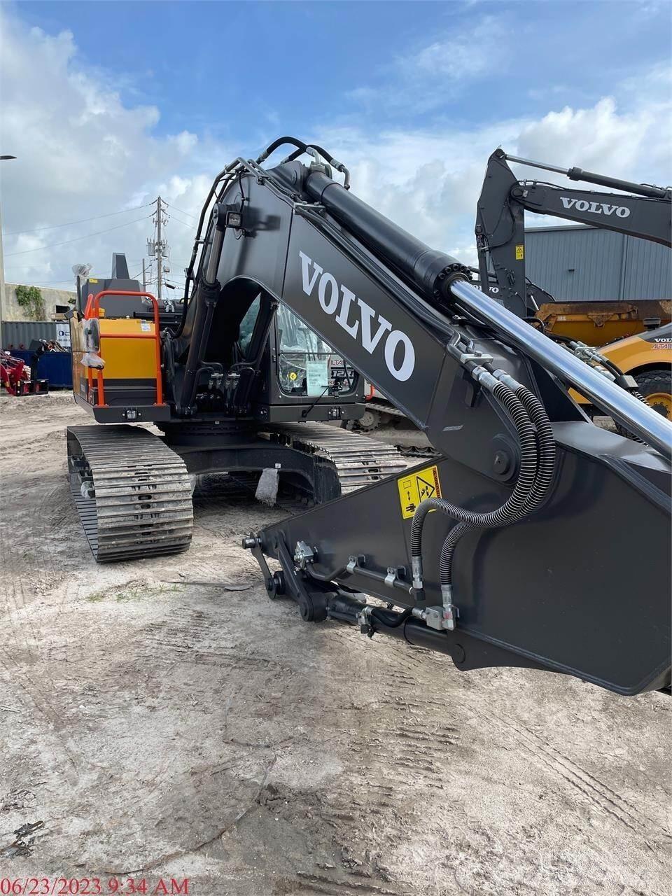 Volvo EC160EL 履带挖掘机