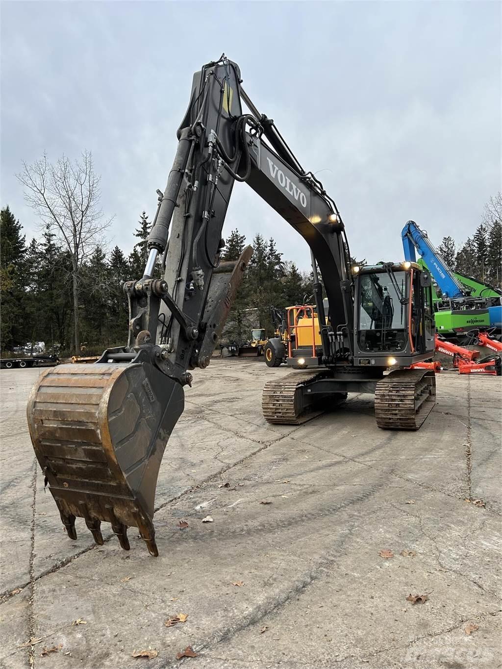 Volvo EC160EL 履带挖掘机
