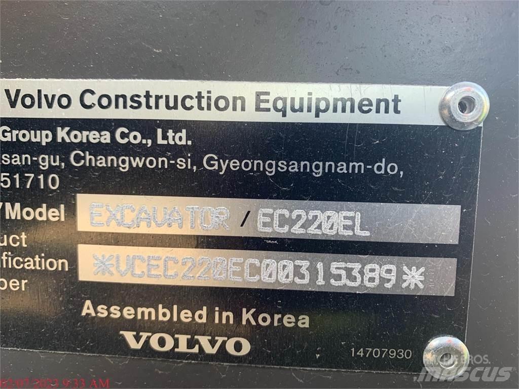 Volvo EC220EL 履带挖掘机