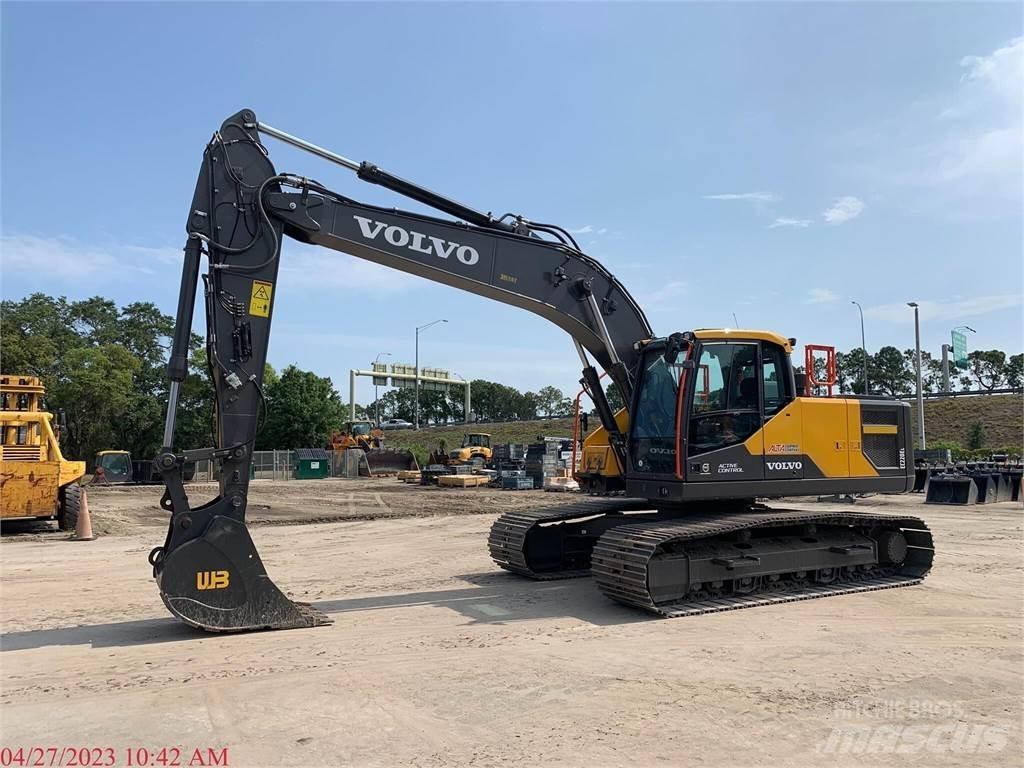 Volvo EC220EL 履带挖掘机