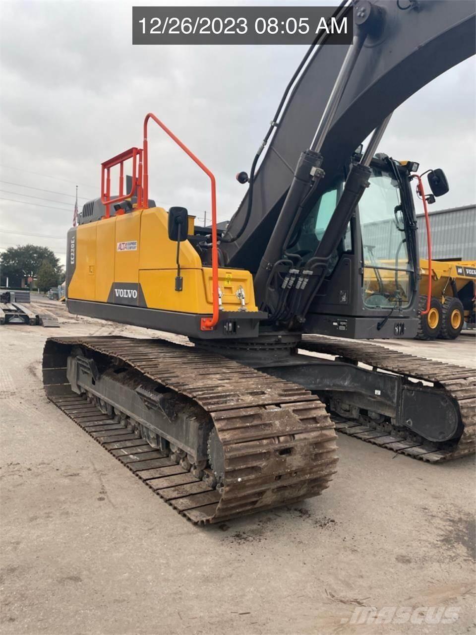 Volvo EC220EL 履带挖掘机